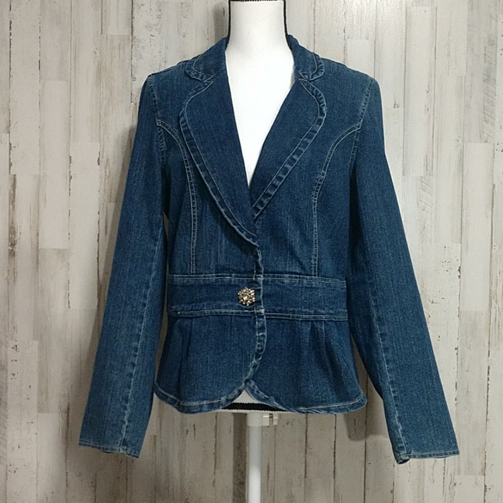 Kikit Jeans Blue Jean Jacket